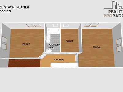 Prodej bytu 6 pokojů a více 156 m²